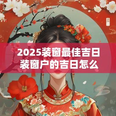 2025装窗最佳吉日 装窗户的吉日怎么选