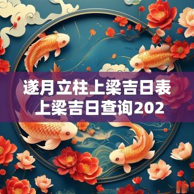 遂月立柱上梁吉日表 上梁吉日查询2025六月