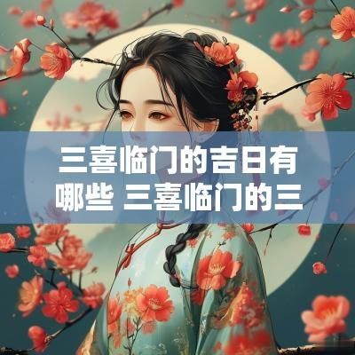 三喜临门的吉日有哪些 三喜临门的三个月运气