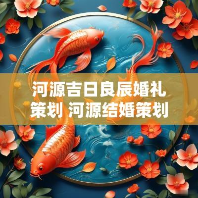 河源吉日良辰婚礼策划 河源结婚策划