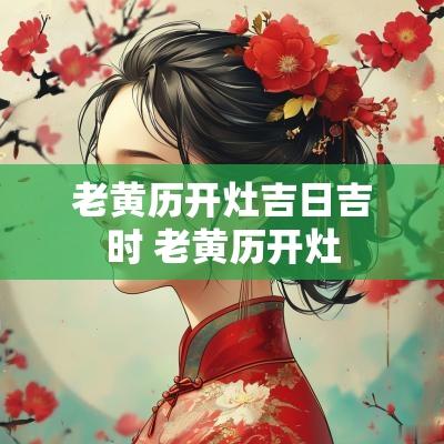 老黄历开灶吉日吉时 老黄历开灶