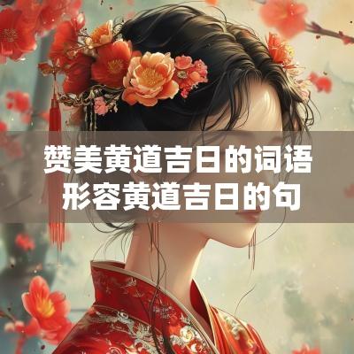 赞美黄道吉日的词语 形容黄道吉日的句子