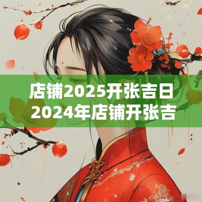 店铺2025开张吉日 2025年店铺开张吉日查询