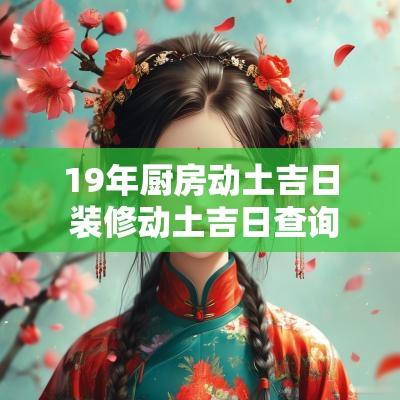 19年厨房动土吉日 装修动土吉日查询表