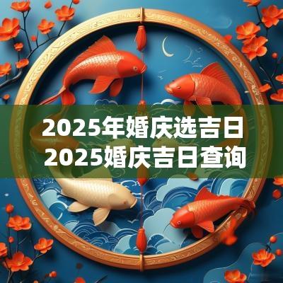 2025年婚庆选吉日 2025婚庆吉日查询