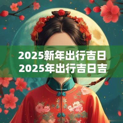 2025新年出行吉日 2025年出行吉日吉时一览表