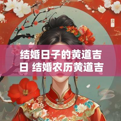 结婚日子的黄道吉日 结婚农历黄道吉日一览表