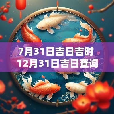 7月31日吉日吉时 12月31日吉日查询