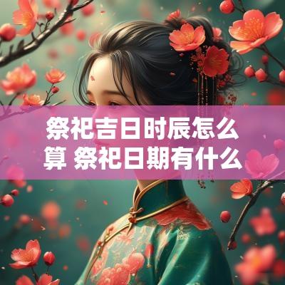 祭祀吉日时辰怎么算 祭祀日期有什么讲究