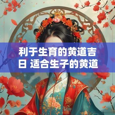 利于生育的黄道吉日 适合生子的黄道吉日宜忌