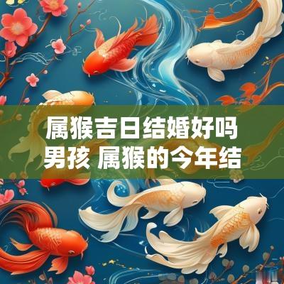 属猴吉日结婚好吗男孩 属猴的今年结婚的黄道吉日