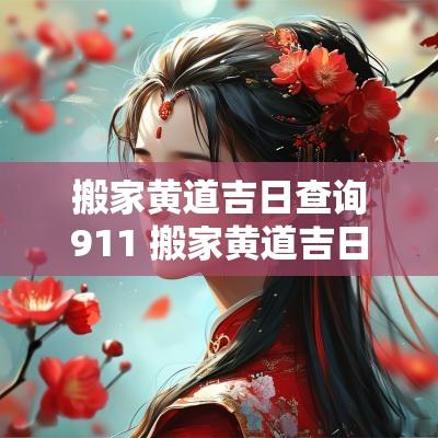 搬家黄道吉日查询911 搬家黄道吉日查询2025年11月
