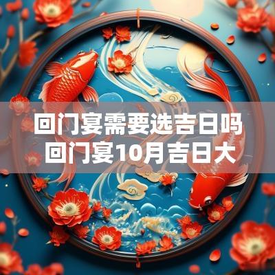 回门宴需要选吉日吗 回门宴10月吉日大全