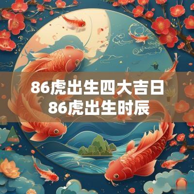 86虎出生四大吉日 86虎出生时辰
