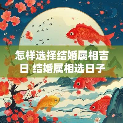 怎样选择结婚属相吉日 结婚属相选日子教程