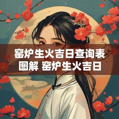 窑炉生火吉日查询表图解 窑炉生火吉日吉时表
