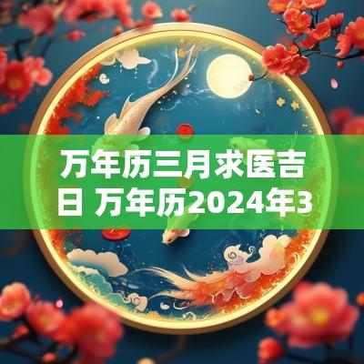万年历三月求医吉日 万年历2025年3月吉日