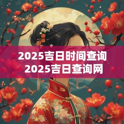 2025吉日时间查询 2025吉日查询网