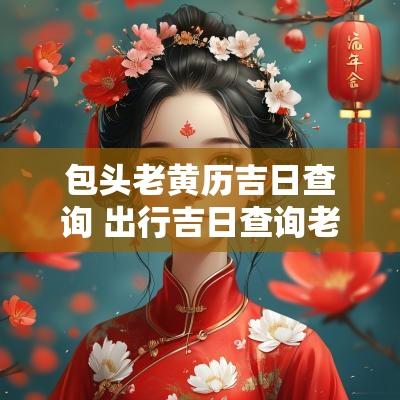 包头老黄历吉日查询 出行吉日查询老黄历