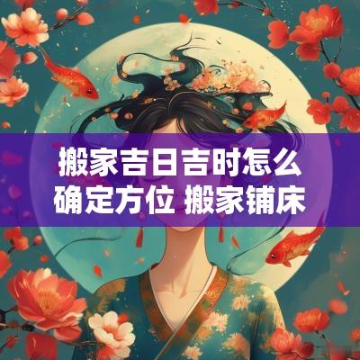 搬家吉日吉时怎么确定方位 搬家铺床方位有什么讲究