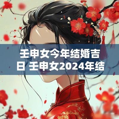 壬申女今年结婚吉日 壬申女2025年结婚哪日好