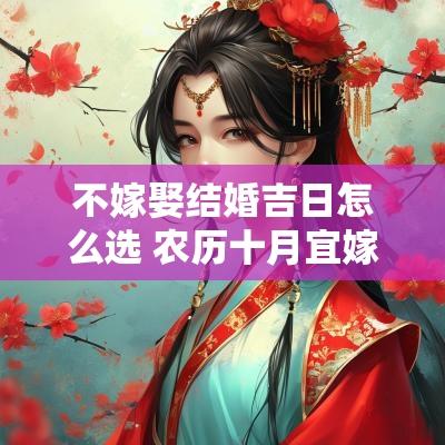 不嫁娶结婚吉日怎么选 农历十月宜嫁娶的吉日