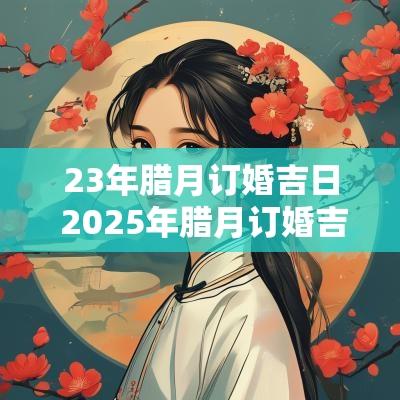 23年腊月订婚吉日 2025年腊月订婚吉日查询