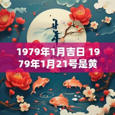 1979年1月吉日 1979年1月21号是黄道吉日吗