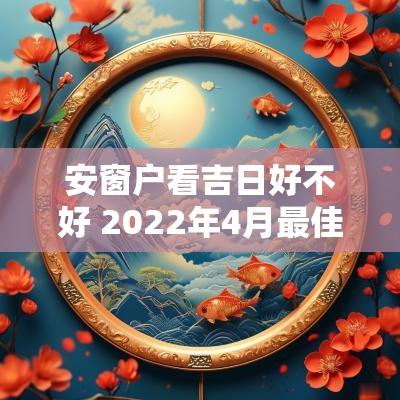 安窗户看吉日好不好 2025年4月最佳的换窗户吉日一览表