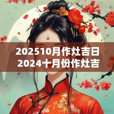 202510月作灶吉日 2025十月份作灶吉日