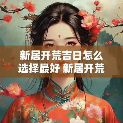 新居开荒吉日怎么选择最好 新居开荒吉日查询表格