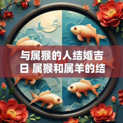 与属猴的人结婚吉日 属猴和属羊的结婚吉日