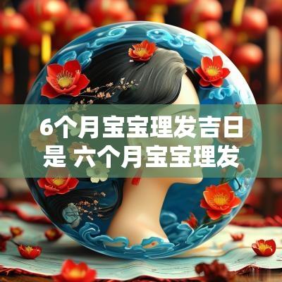 6个月宝宝理发吉日是 六个月宝宝理发有讲究吗