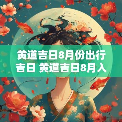 黄道吉日8月份出行吉日 黄道吉日8月入宅吉日