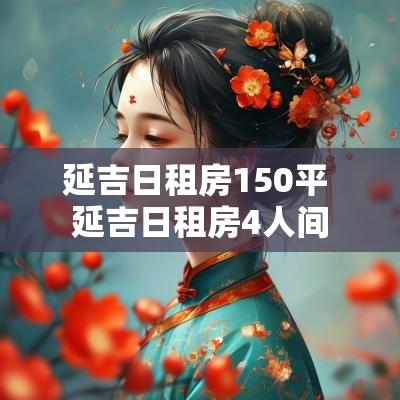 延吉日租房150平 延吉日租房4人间