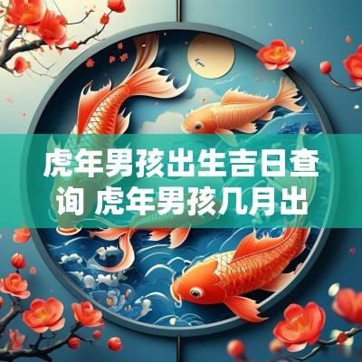 蛇年男孩出生吉日查询 蛇年男孩几月出生最好