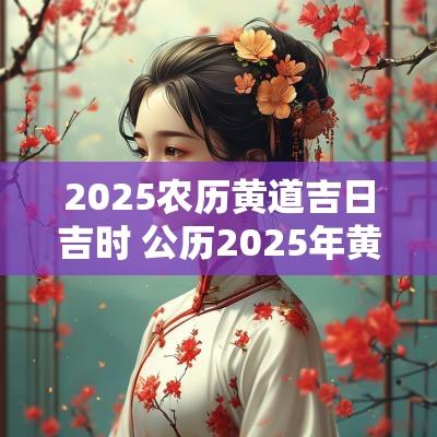 2025农历黄道吉日吉时 公历2025年黄道吉日有几天