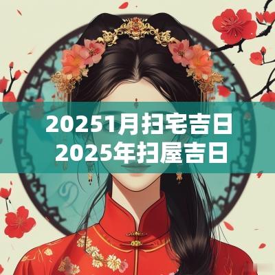 20251月扫宅吉日 2025年扫屋吉日
