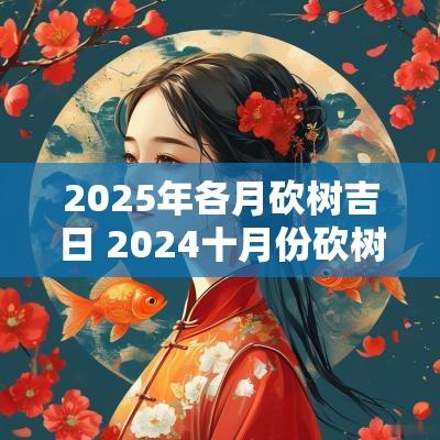 2025年各月砍树吉日 2025十月份砍树吉日
