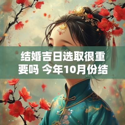 结婚吉日选取很重要吗 今年10月份结婚吉日