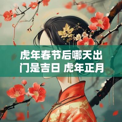 蛇年春节后哪天出门是吉日 蛇年正月开市哪天是吉日