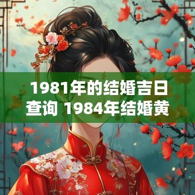 1981年的结婚吉日查询 1984年结婚黄道吉日