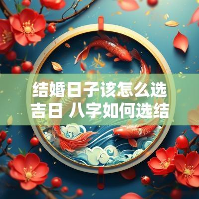 结婚日子该怎么选吉日 八字如何选结婚吉日