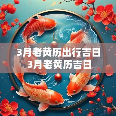 3月老黄历出行吉日 3月老黄历吉日