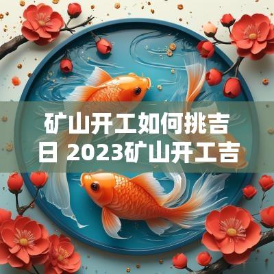 矿山开工如何挑吉日 2025矿山开工吉日