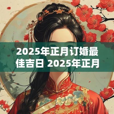 2025年正月订婚最佳吉日 2025年正月分家吉日