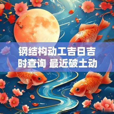 钢结构动工吉日吉时查询 最近破土动工吉日吉时查询