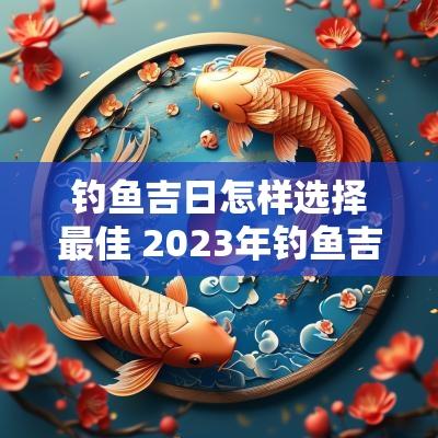 钓鱼吉日怎样选择最佳 2025年钓鱼吉日一览表