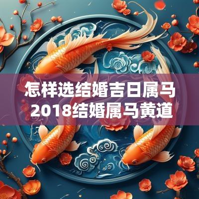 怎样选结婚吉日属马 2018结婚属马黄道吉日查询