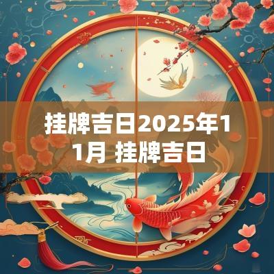 挂牌吉日2025年11月 挂牌吉日